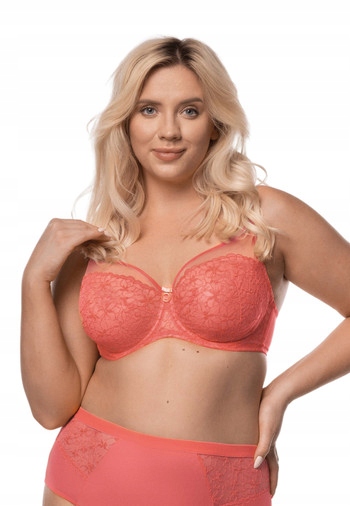 Měkká podprsenka s výšivkou Karen 65H Mefemi