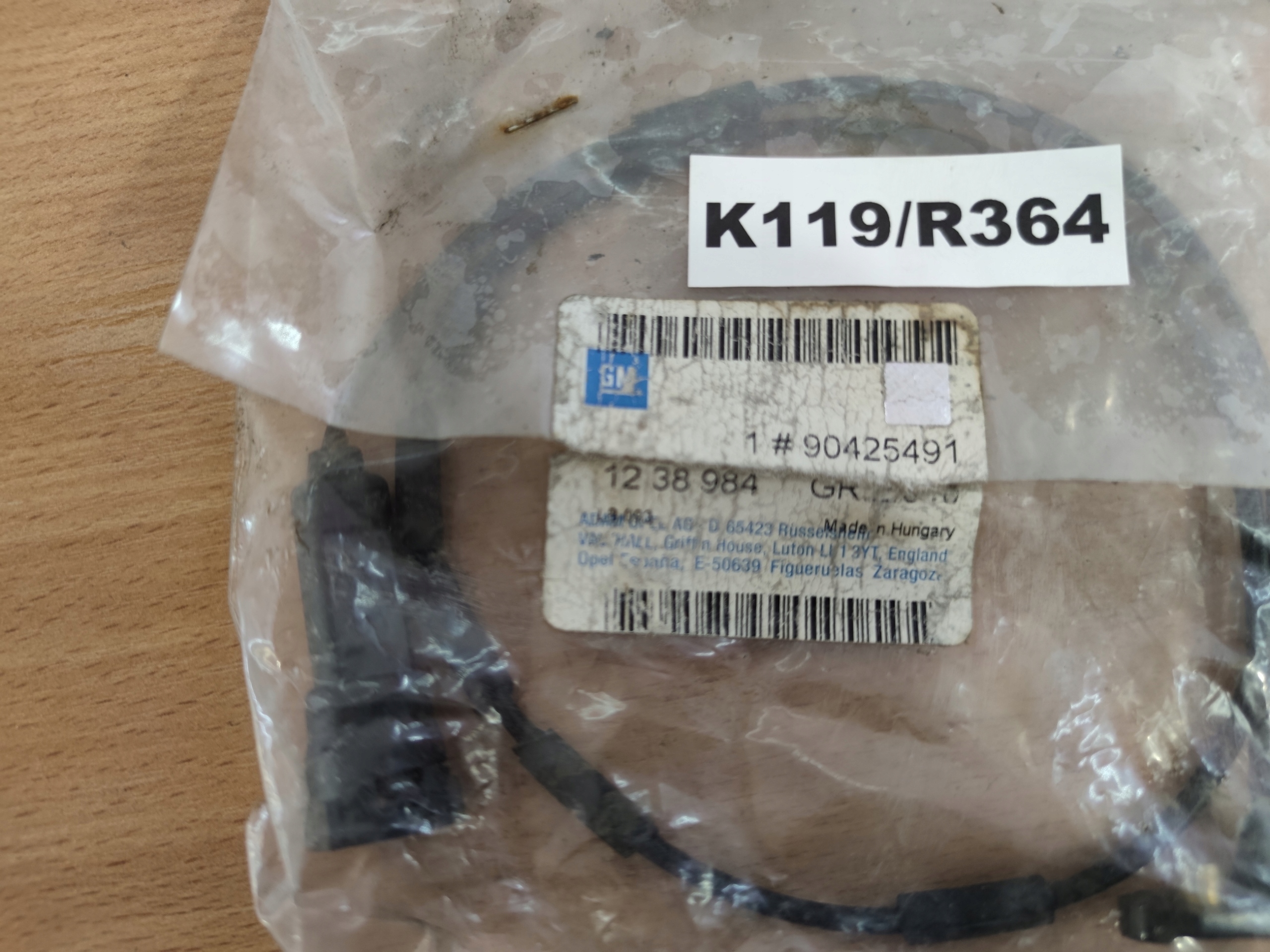 Sensor ZUZYCIA KLOCKOW OPEL ASTRA VECTRA CALIBRA