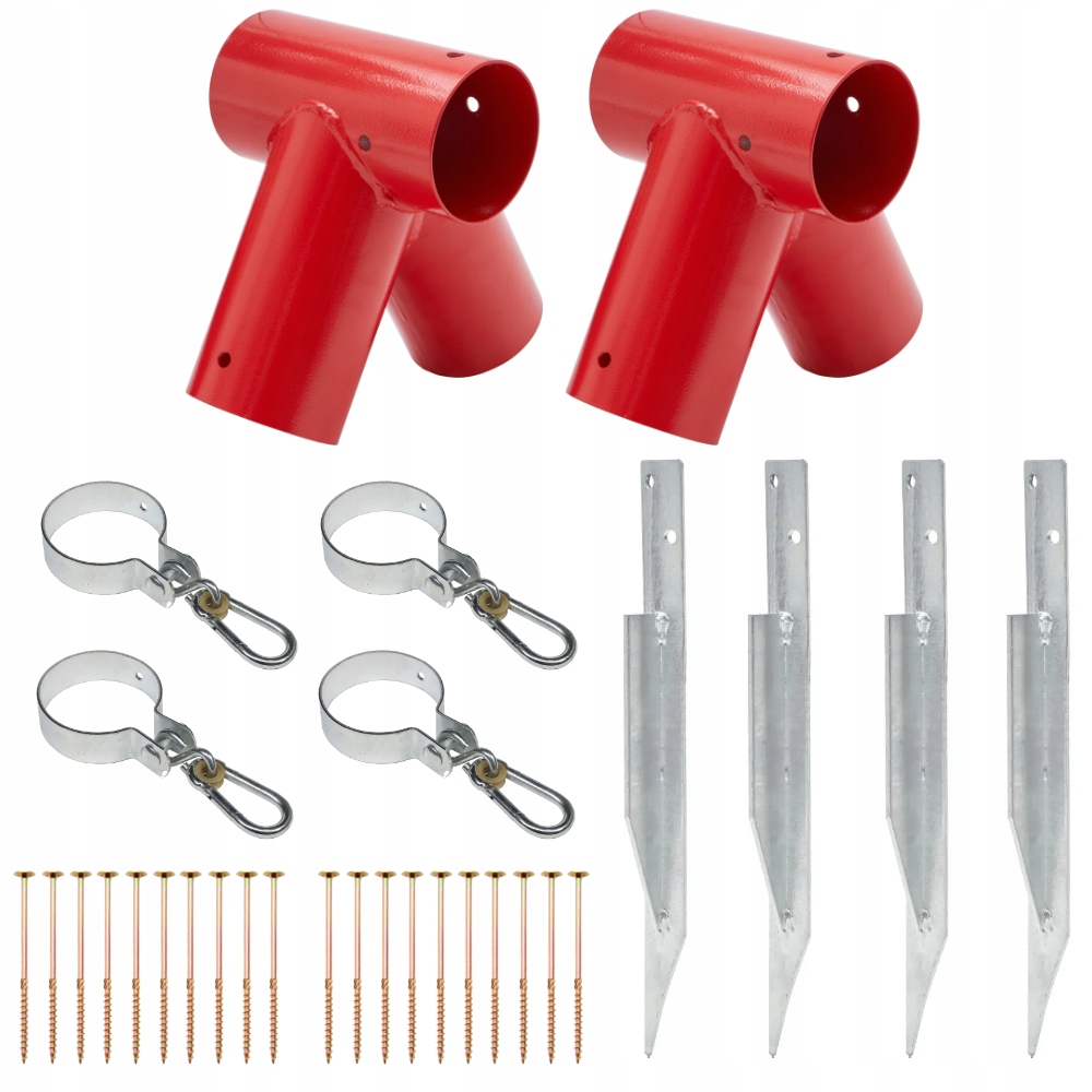 Zestaw do montażu huśtawki podwójnej na belkę