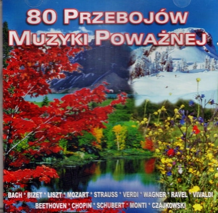 80 Przebojów Muzyki Poważnej w rozrywkowej aranżacji CD Nowa Folia