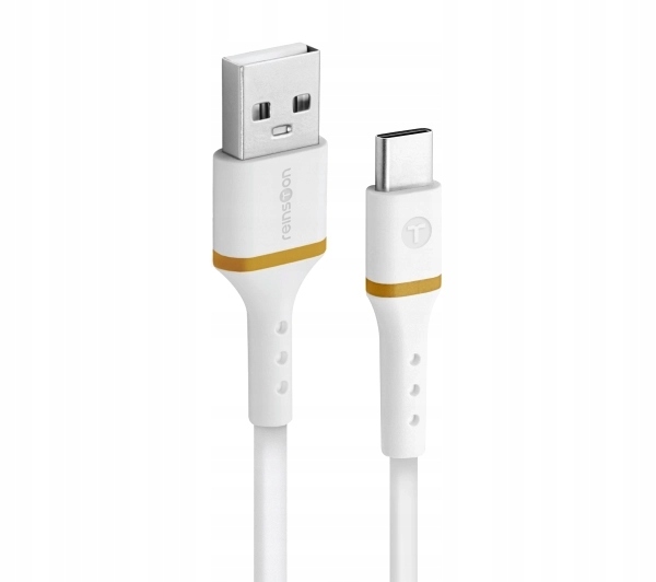 Kabel Reinston EK15ACB Usb-a na Usb-c 1,5 m Bílý