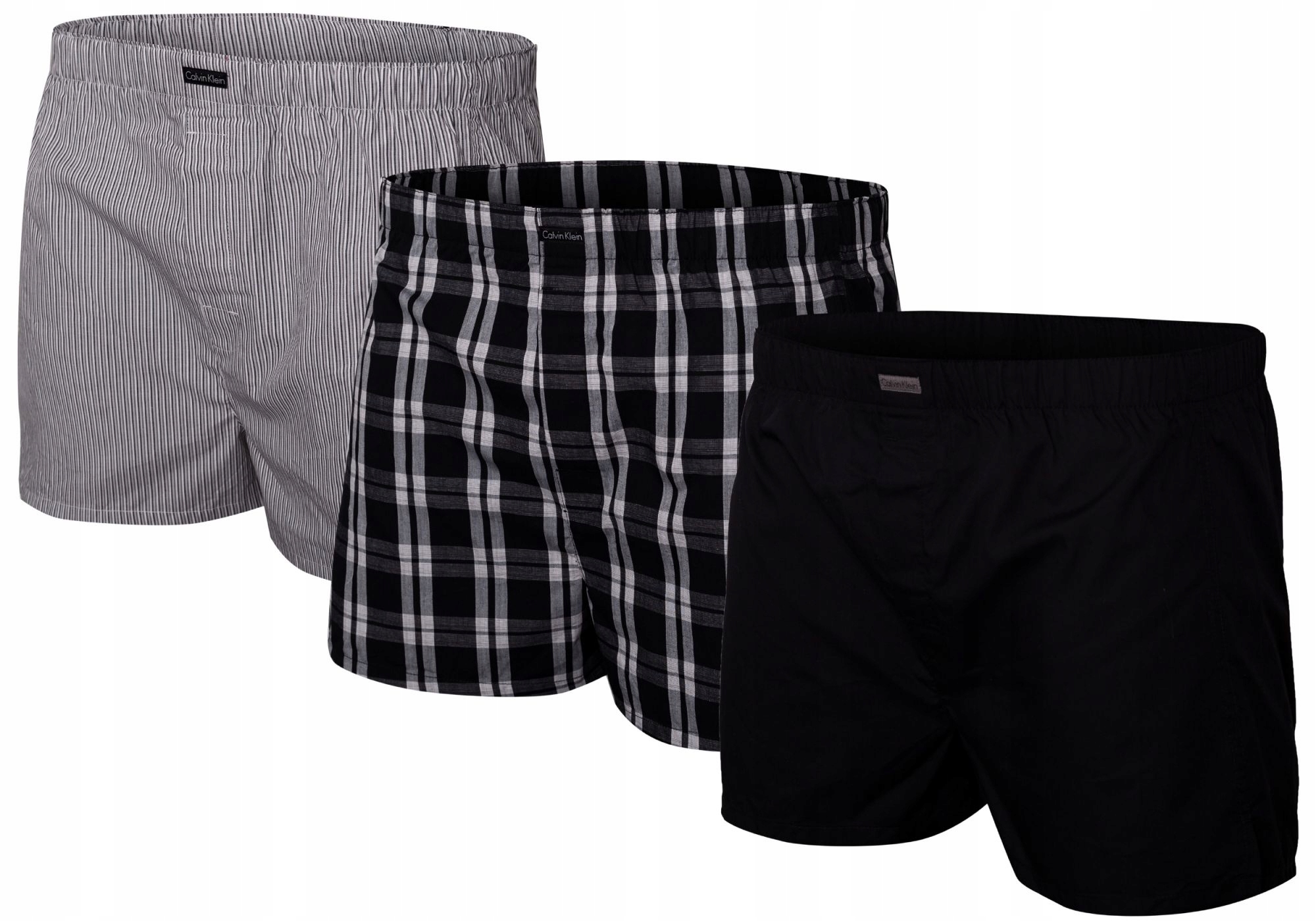 

Calvin Klein Bokserki Męskie 3P Black/grey Roz: L