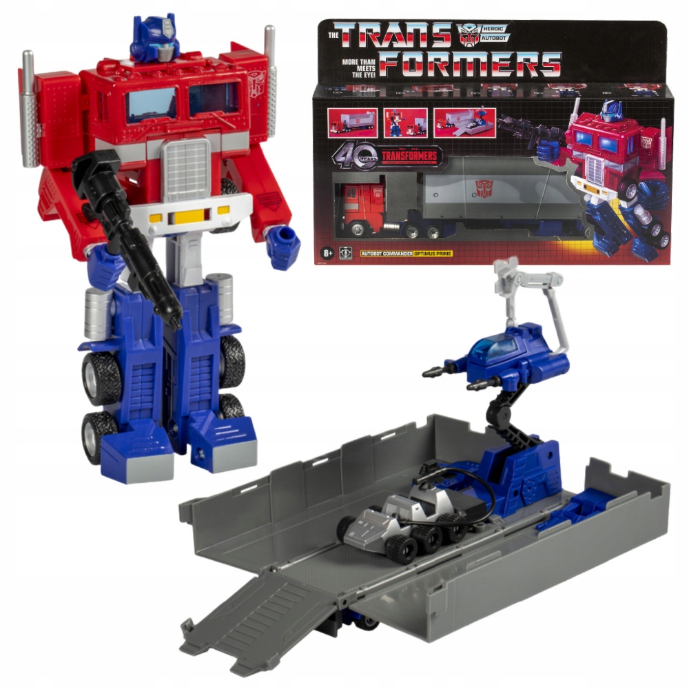 Transformers 2V1 Velká Figurka 30 CM Robot Optimus Prime Návěs