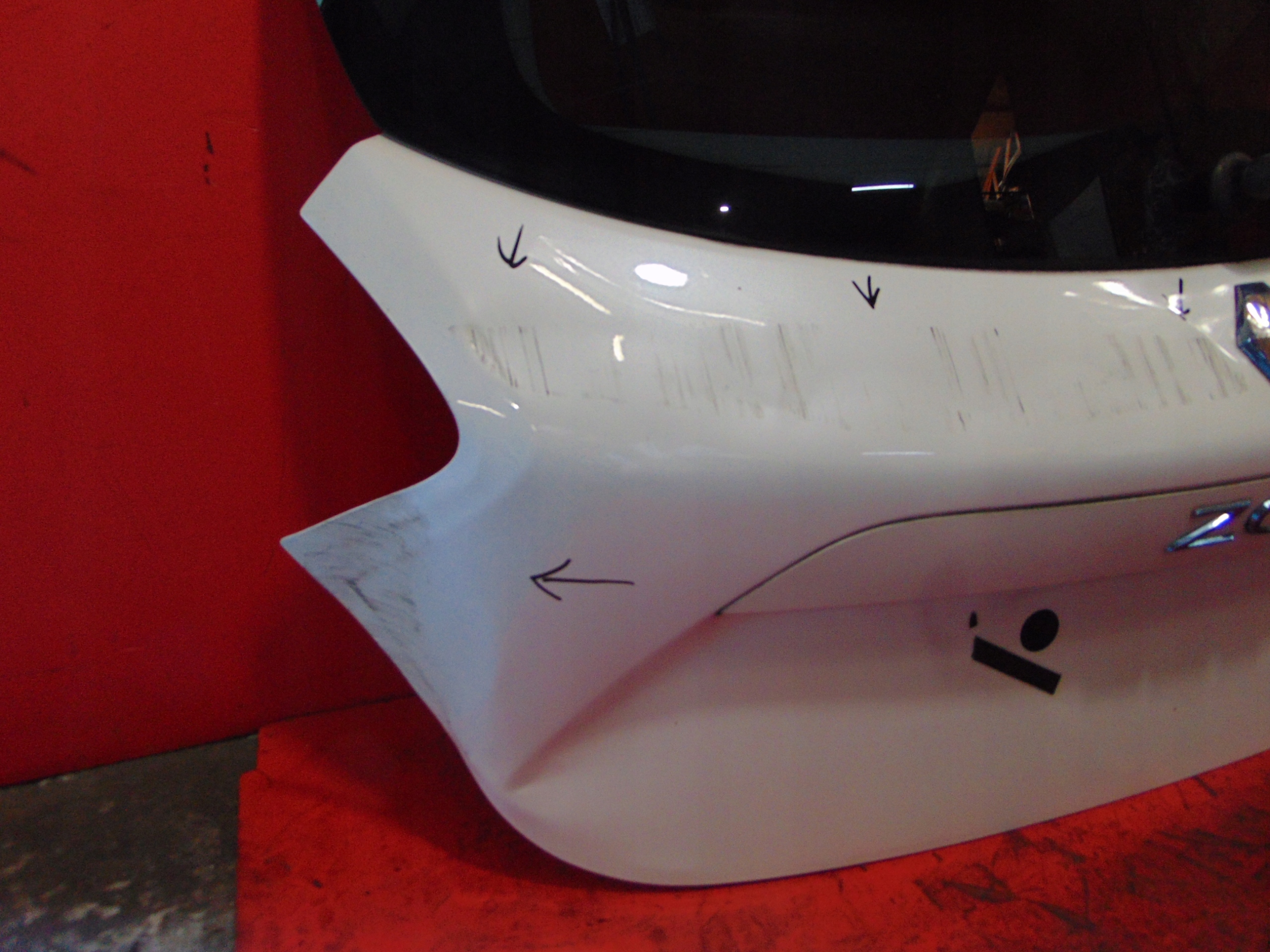 RENAULT ZOE 12- window trunk door boot TEQNC