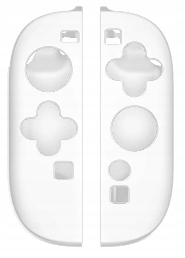 BIAŁE SILIKONOWE ETUI OSŁONA NAKŁADKA NA JOY-CON DO NINTENDO SWITCH 2