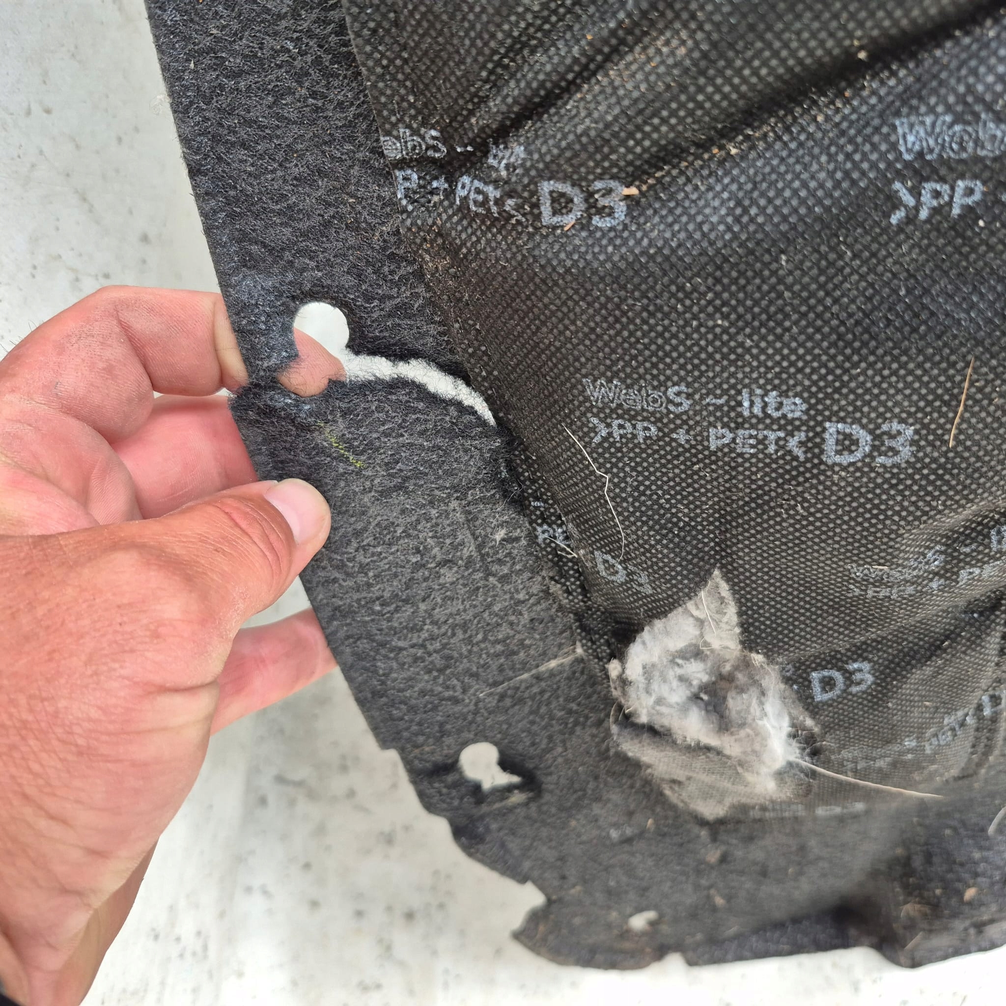 HYUNDAI SANTA FE V 5 23- mudguard left front front 86811-P6000