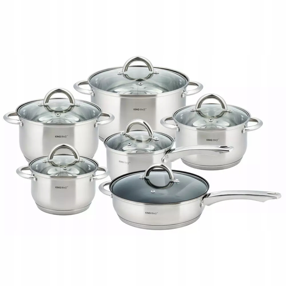 Sada hrnců Kinghoff 12 ks.