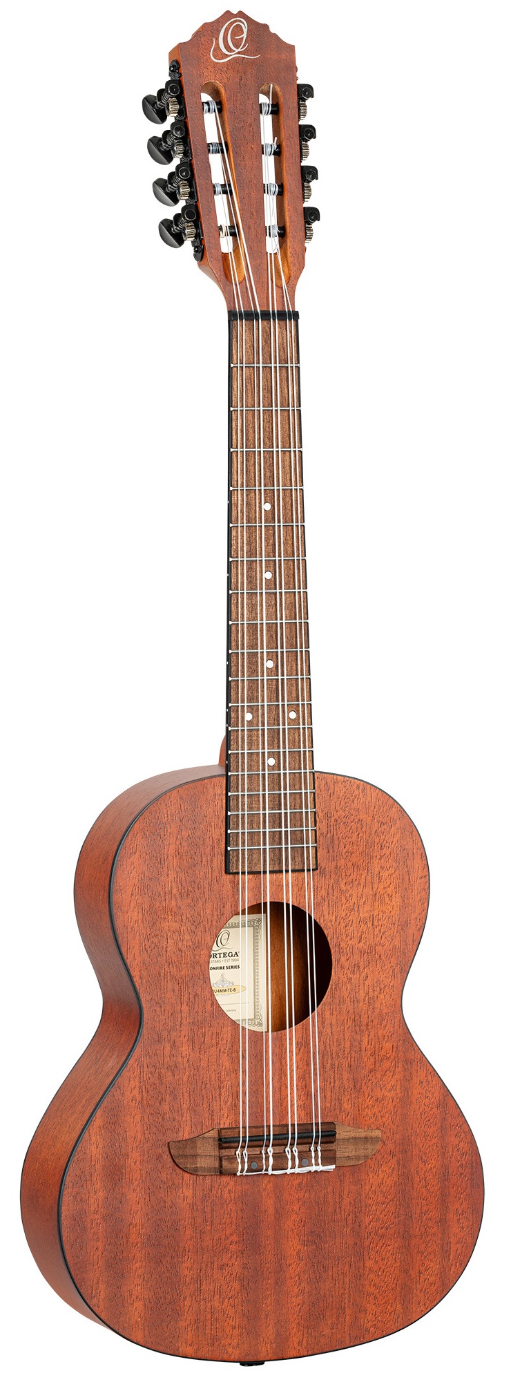 Ortega RU4MM-TE-8 8-strunowe ukulele tenorowe Mahoń