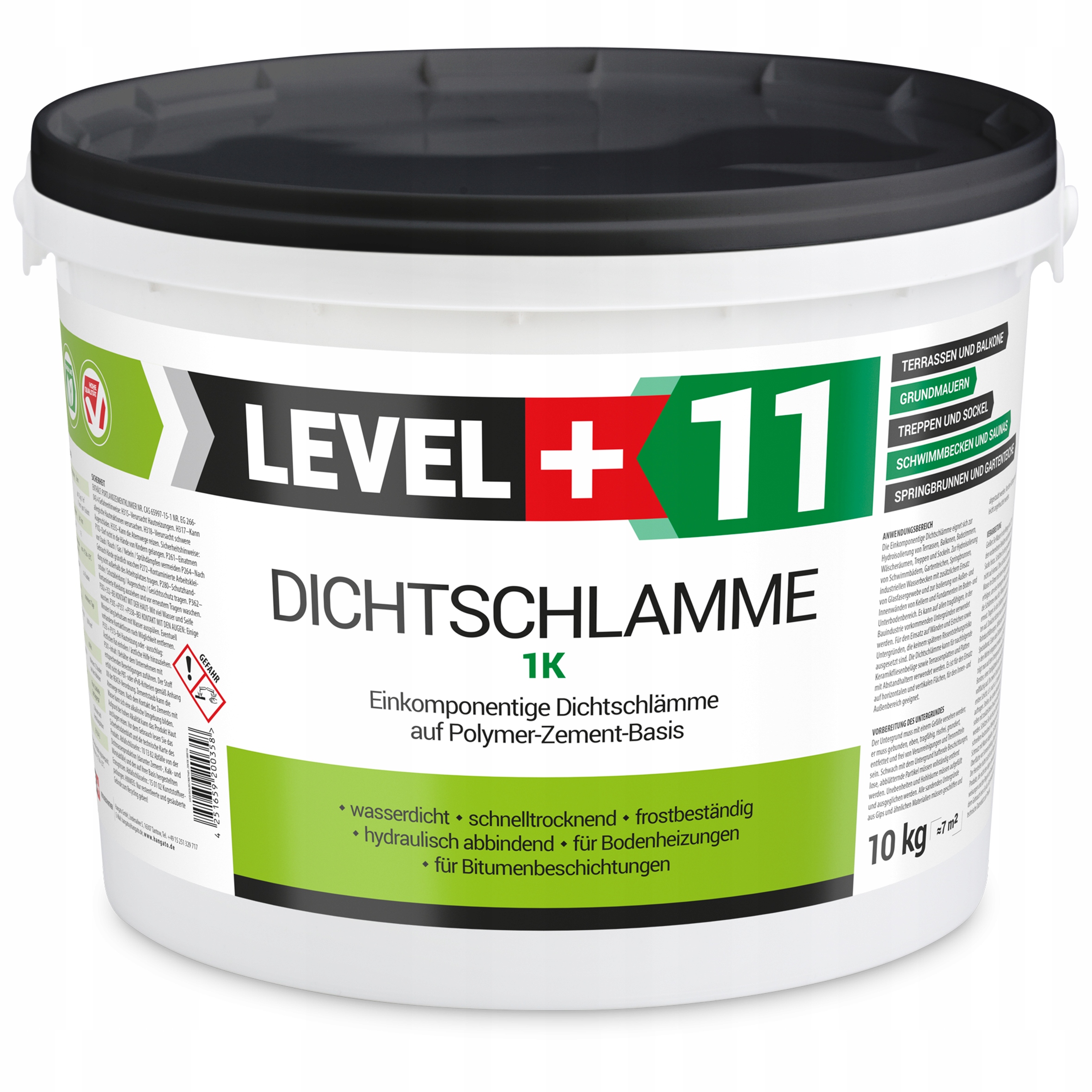 

Szlam 1K Folia 10kg Hydroizolacja Balkon Piwnica