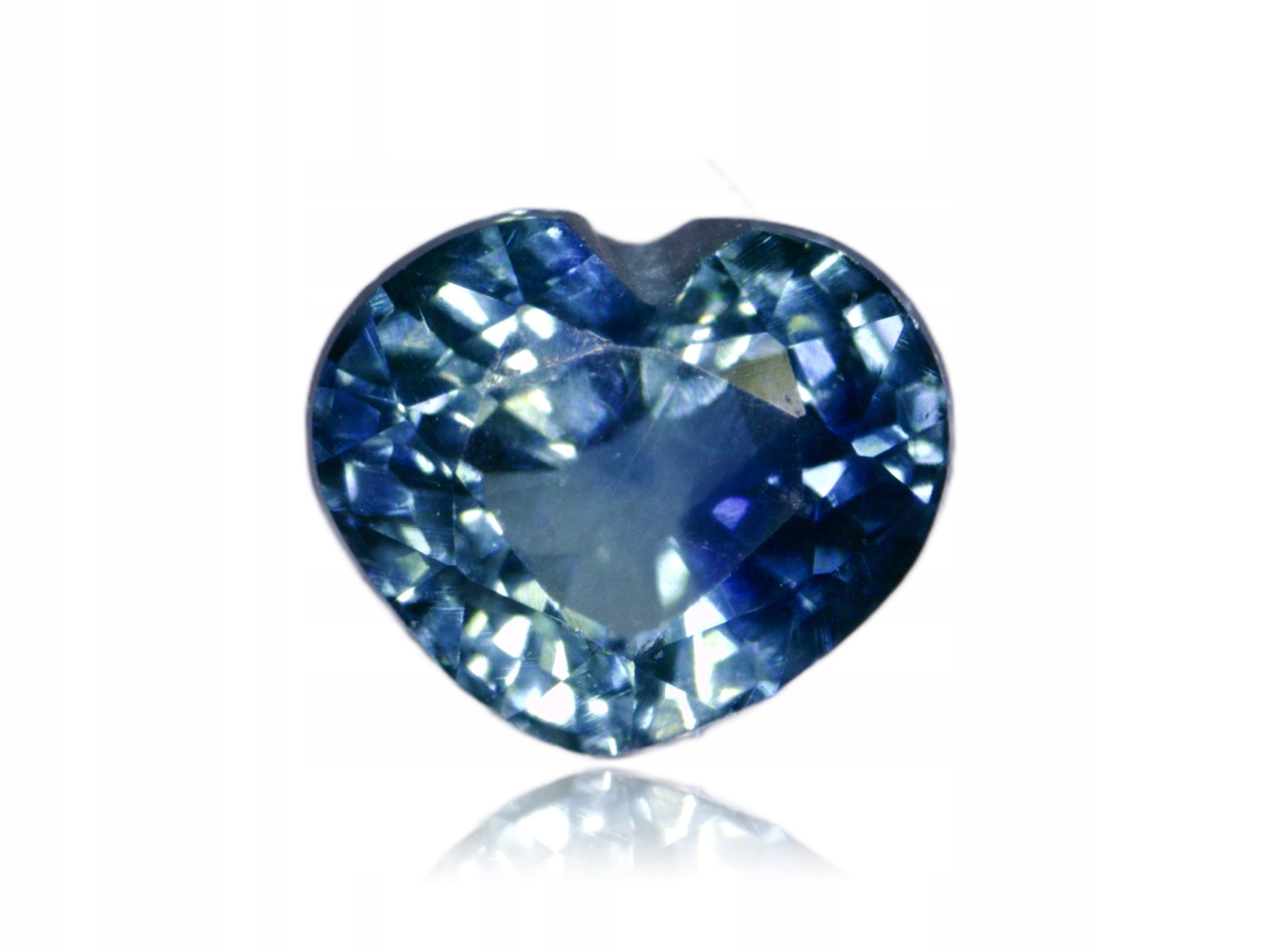 Safír 0.33ct Modré Srdce eCertifikát Wbd