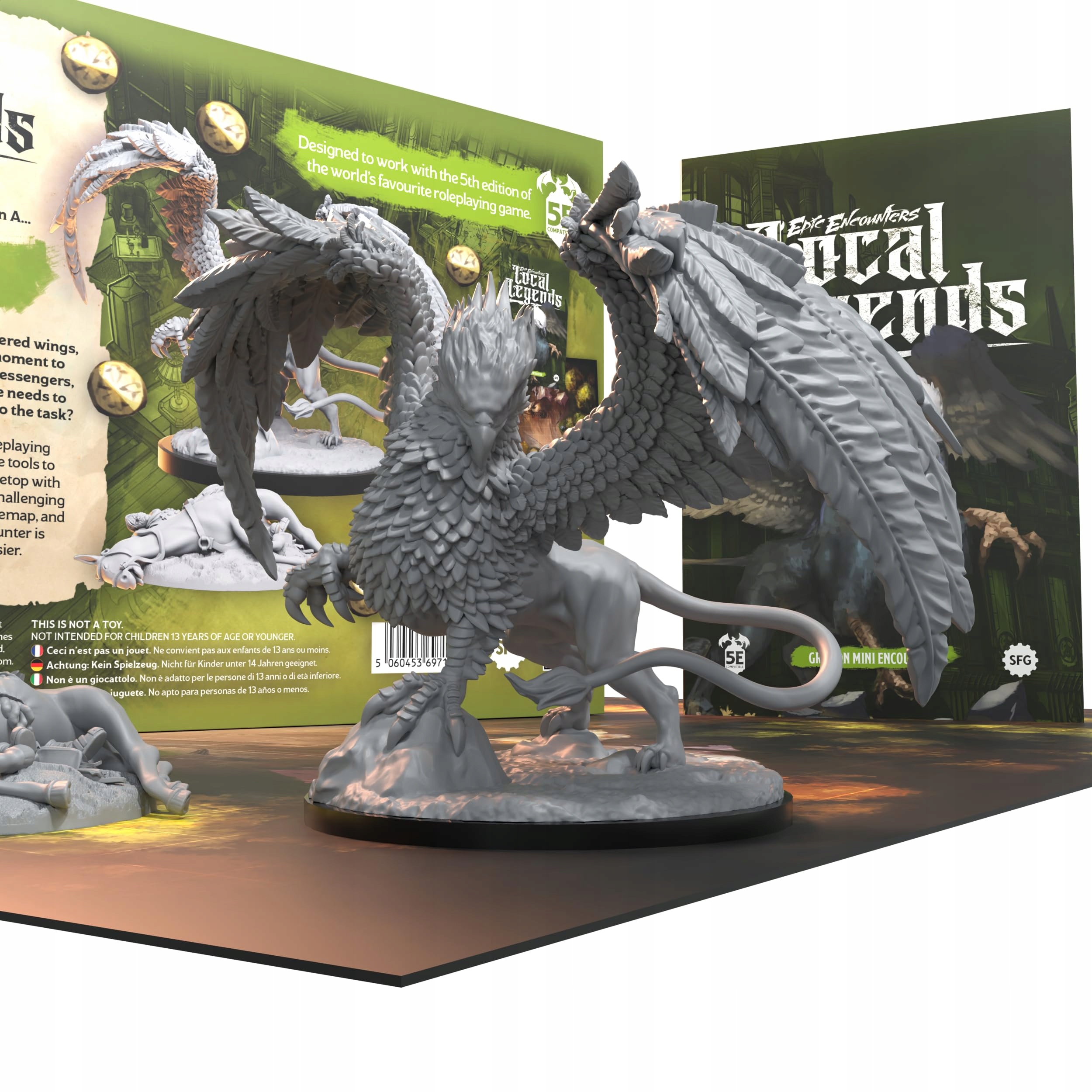 Jeu De Société Steamforged Epic Encounters Local Legends Griffon - Édition RARE Neuf