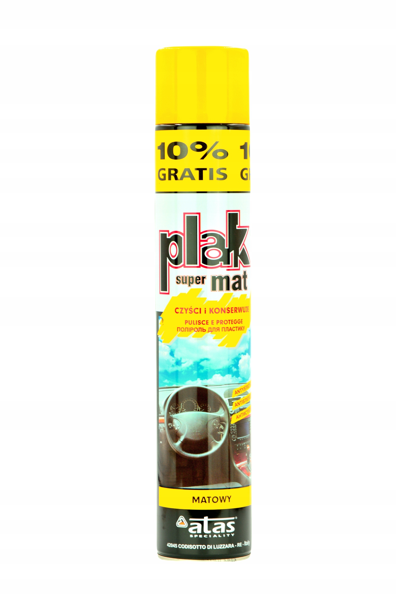 

Plak Supermat Papaja 750ml Czyszczenie Kokpitu