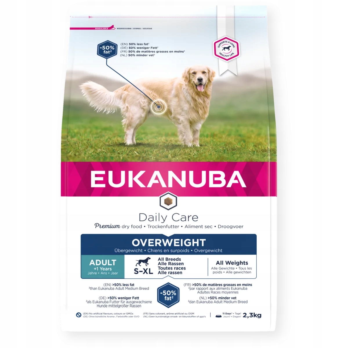 Eukanuba Daily Care Overweight Adult Dog 12kg