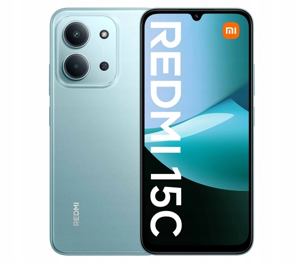 Smartfon Xiaomi Redmi 15C 4/128GB 6,9" 120Hz 50Mpix Mint Green Zielony