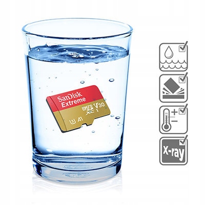 Karta microSD Extreme 32GB SanDisk 100MB/s adapter Model Extreme