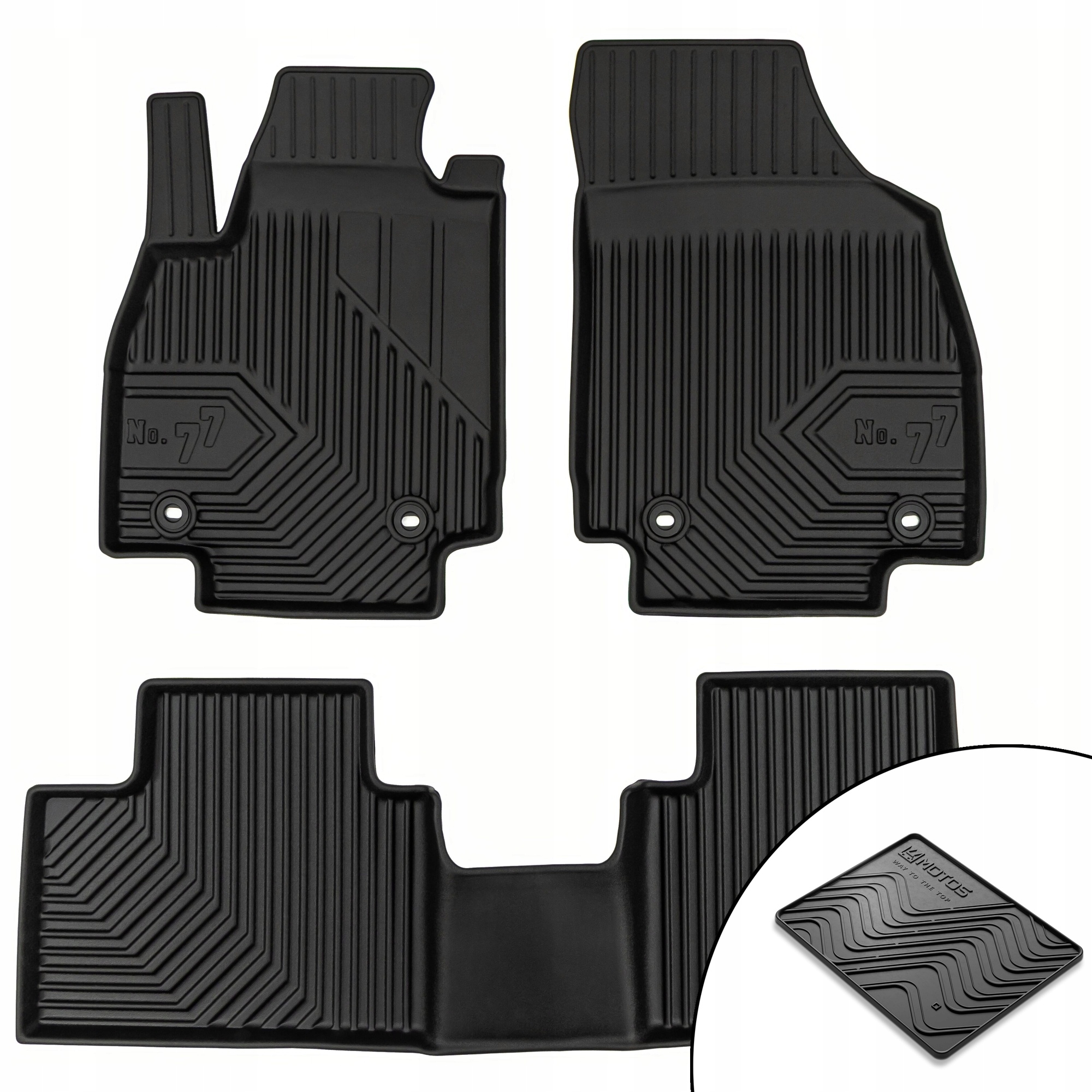 Dywaniki gumowe No.77 Mg Zs II od 2024 mata