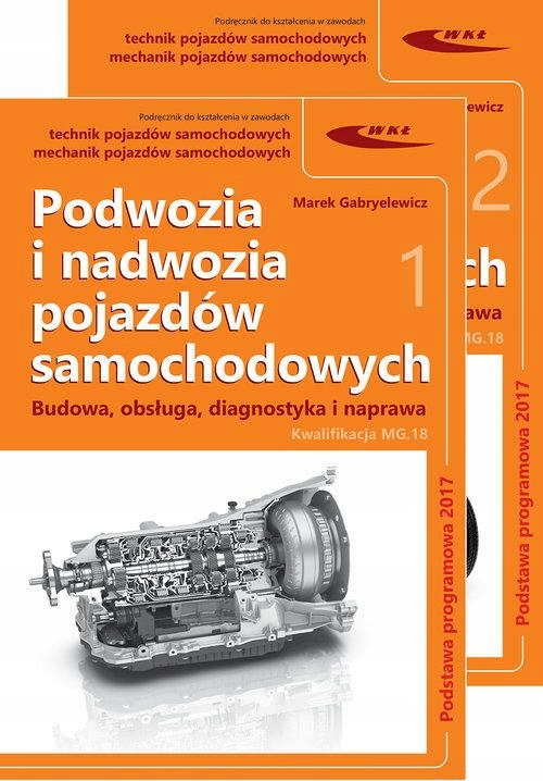 Podwozia i nadwozia pojazdów samochodowych. MG.18