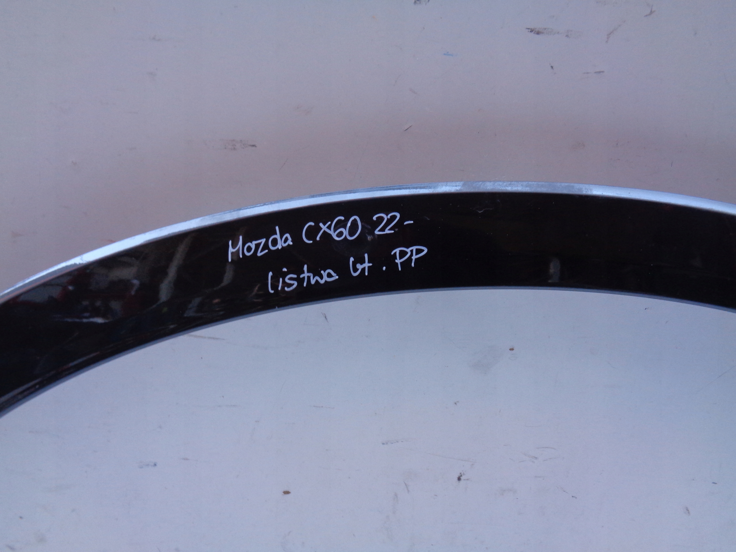 modanatura parafango Destro Anteriore MAZDA CX60 22