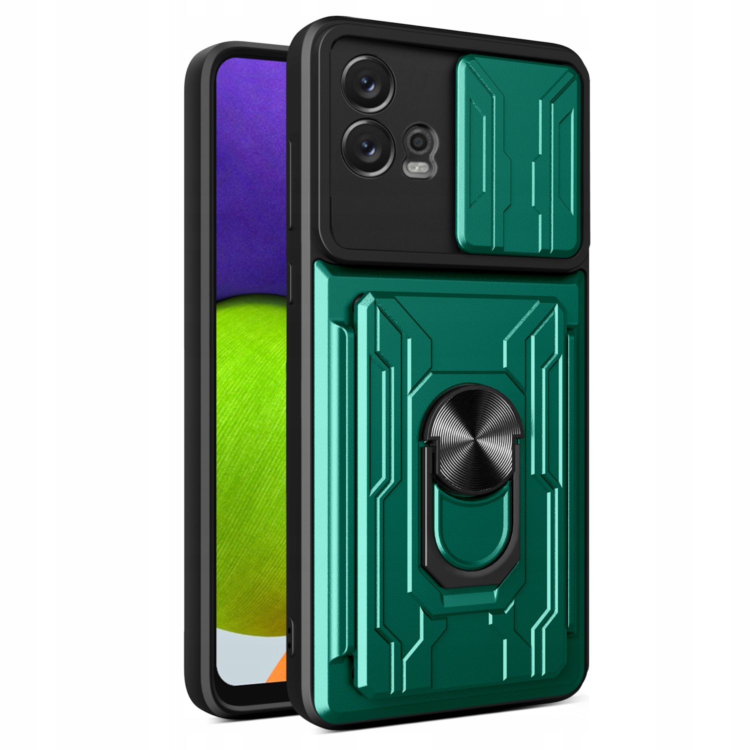 

Ring Obudowa Etui Pancerne do Motorola Moto G72