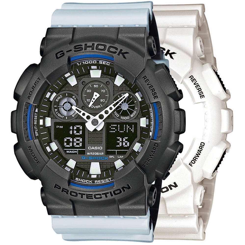 Hodinky Casio G-Shock Set GA-100B-7AER Bezel 10467795 Řemínek 10527469 20