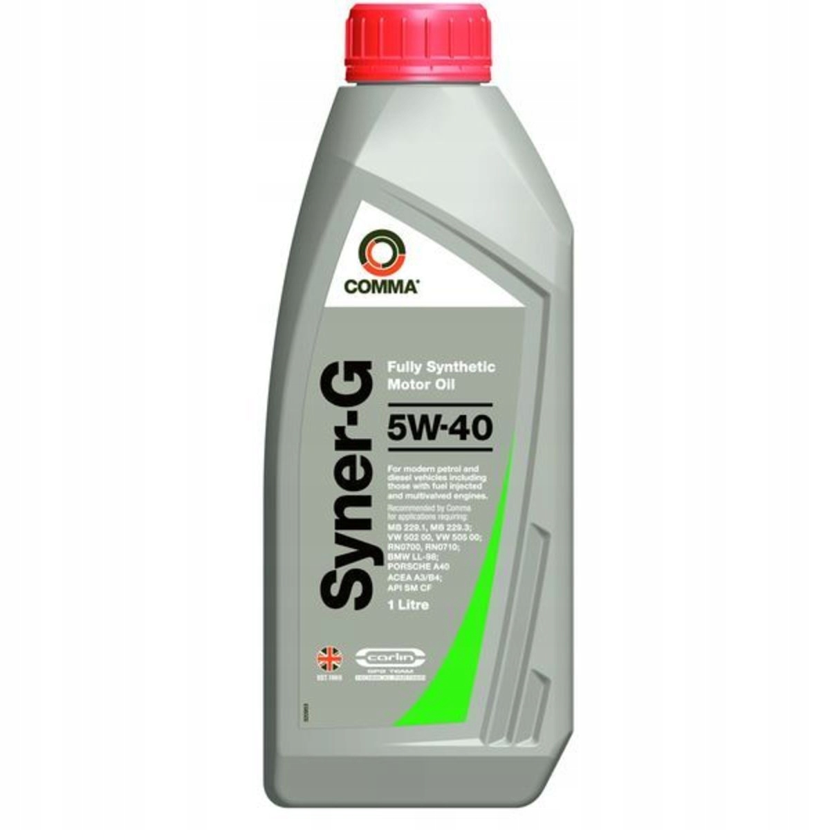 

Olej Comma Syner-G 5W40 1 Litr