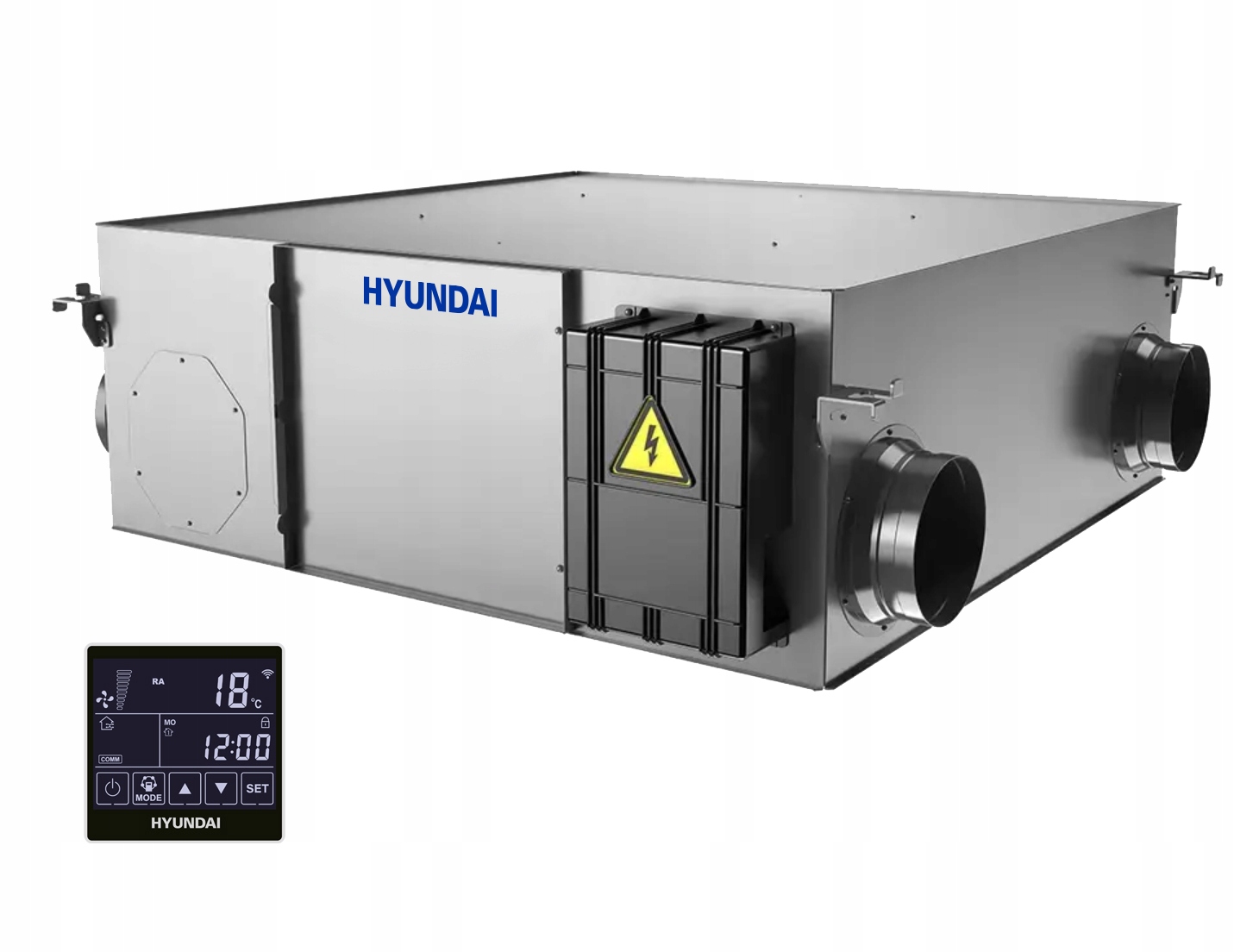 Рекуператор вентиляционный блок HYUNDAI 500 м3 / ч HRS-COMFORT-PRO 500