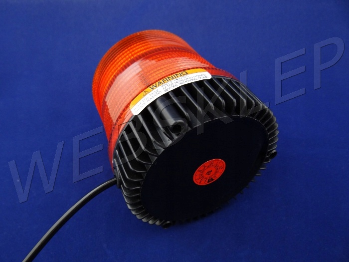 LAMPA STROBOSKOP KOGUT POMARAŃCZOWY 24V TIR MOCNA Producent części DBautomotive