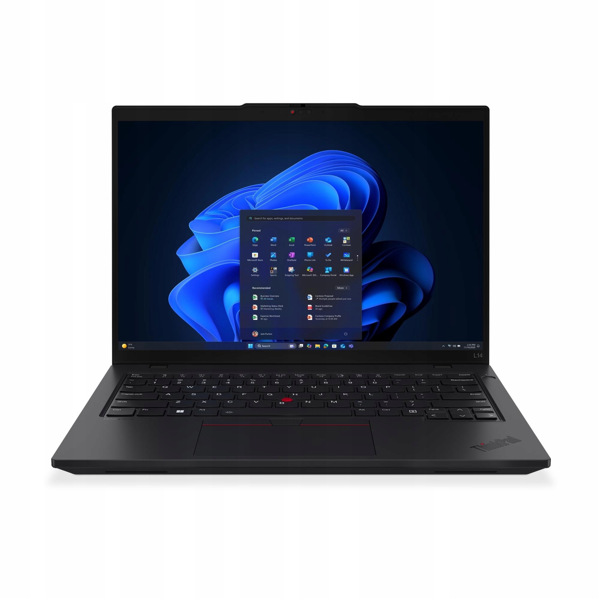 Lenovo ThinkPad L14 Gen 6 Intel Core Ultra 7 255U 16GB 512GB NVMe Win