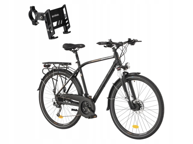 Rower trekkingowy Indiana X-Road 5.0 M21 28 cali męski Uchwyt na telefon