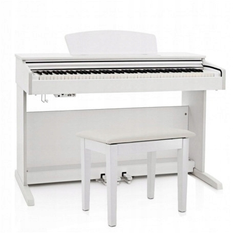 Dynatone SLP-175 WH Pianino cyfrowe Stacjonarne + Ława