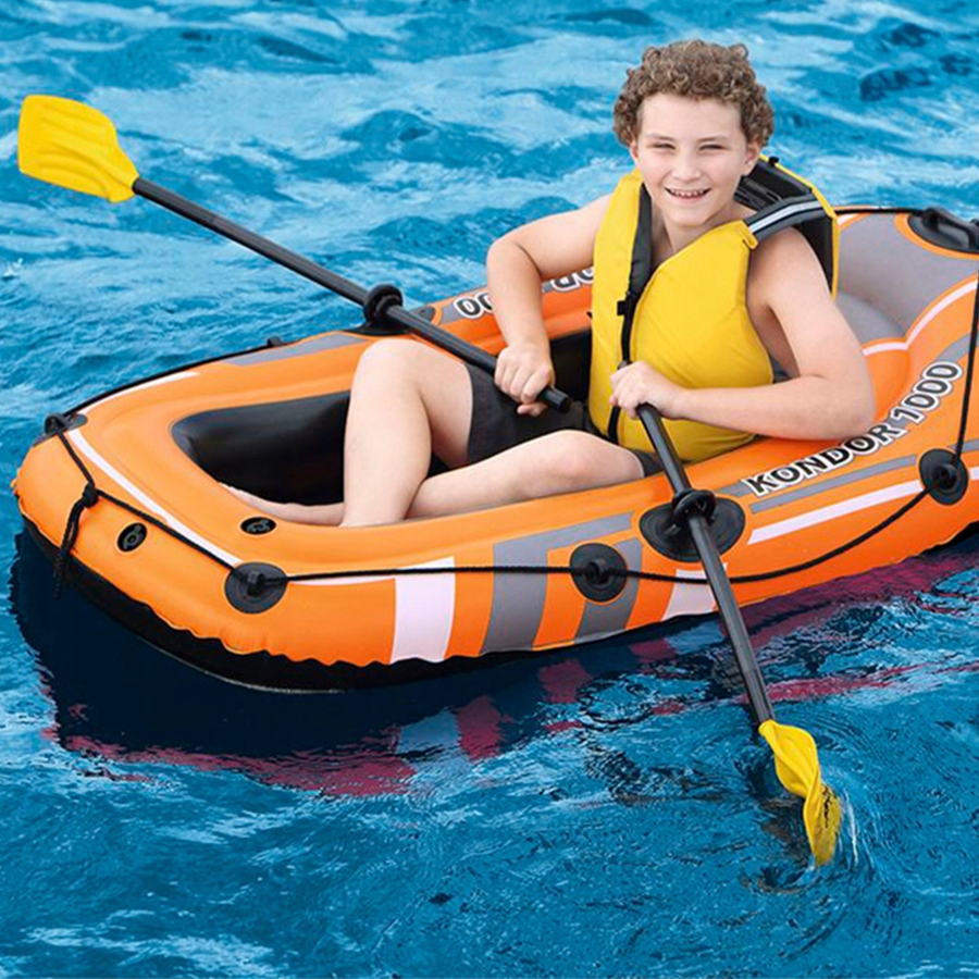 2 szt. WIOSŁO POJEDYNCZE PLASTIKOWE 124cm do pontonu WIOSŁA Bestway 62015 Rodzaj jednopiórowe rozkładane