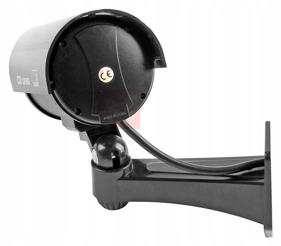 Atrapa kamery tubowej AT-1003 z diodą led czarna Model AT-1003B