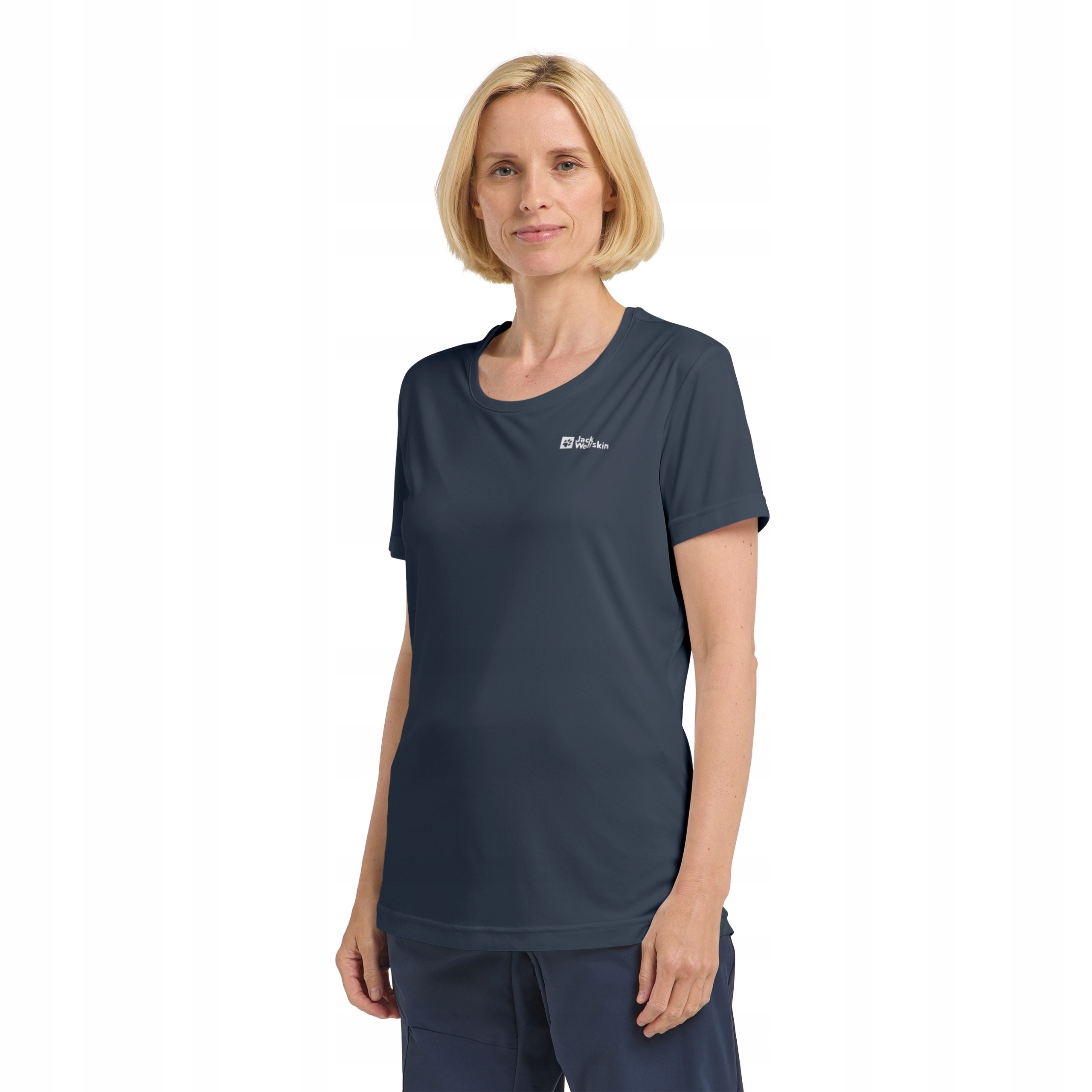 Damski T-shirt Jack Wolfskin Tech T midnight sky L