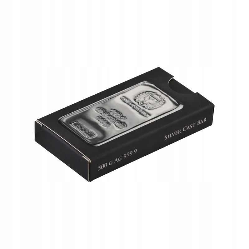 Germania Mint 500g sztabka srebra