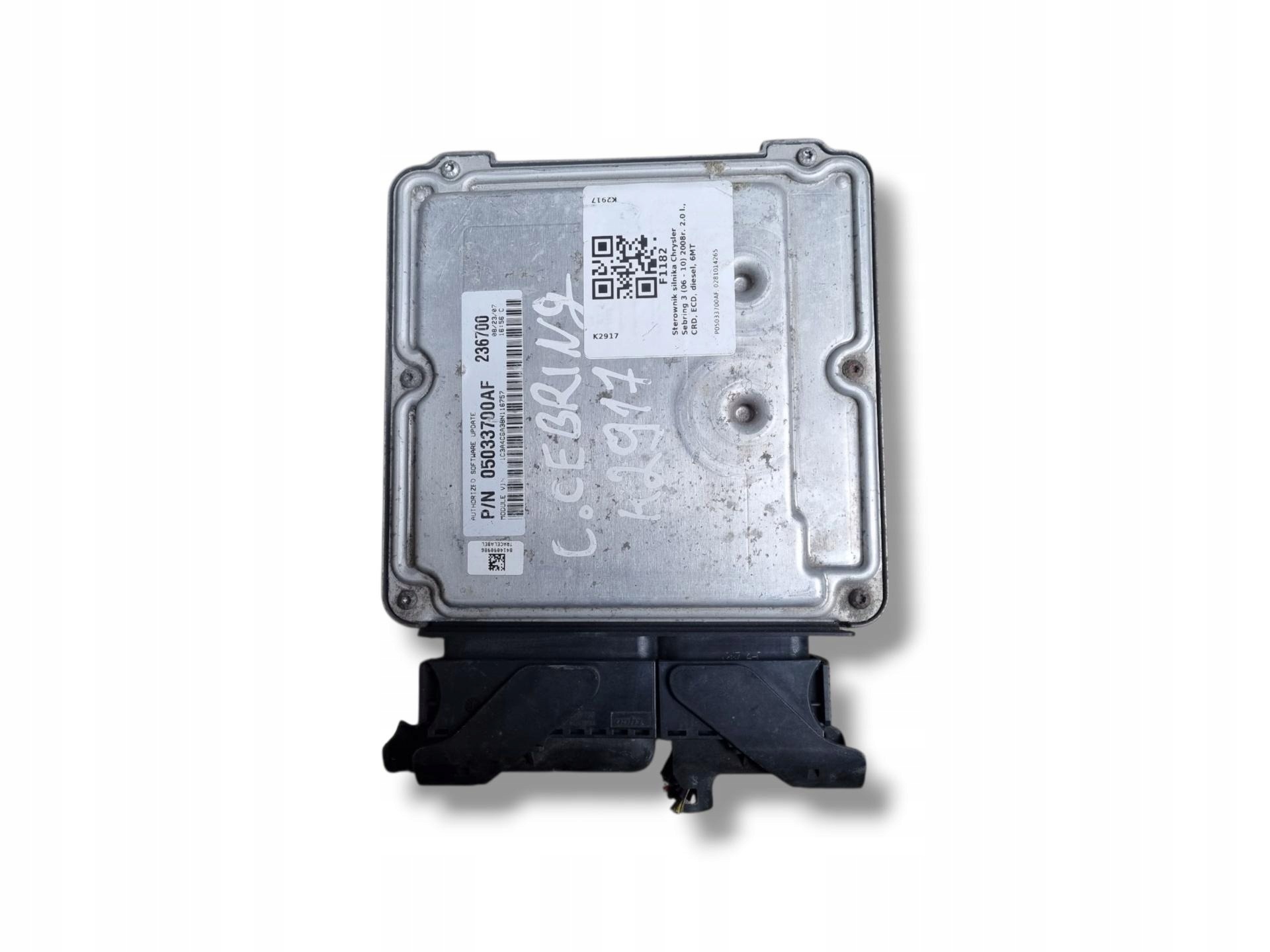 control unit of the engine Chrysler Sebring 3 2008 P05033700AF