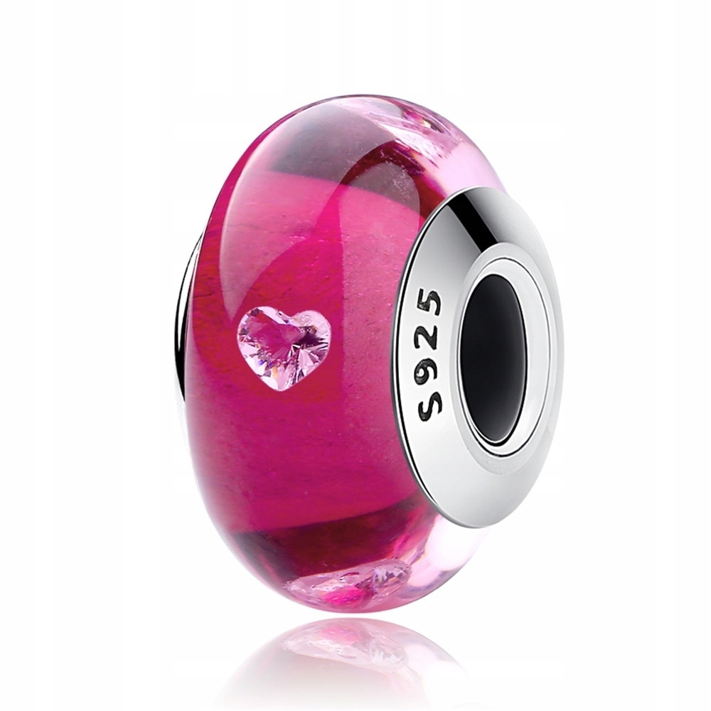 

S925 Srebrna Zawieszka Charms Beads Stoper Blokada