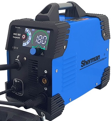 Migomat Spawarka inwertorowa Flux Sherman Mig 180 Easywork 230V Led