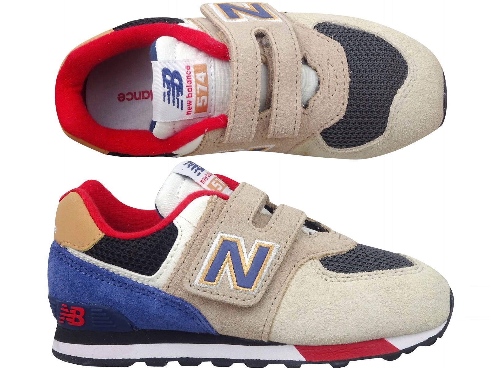 

New Balance 574 IV574LC1 Buty Dziecięce Na Rzepy