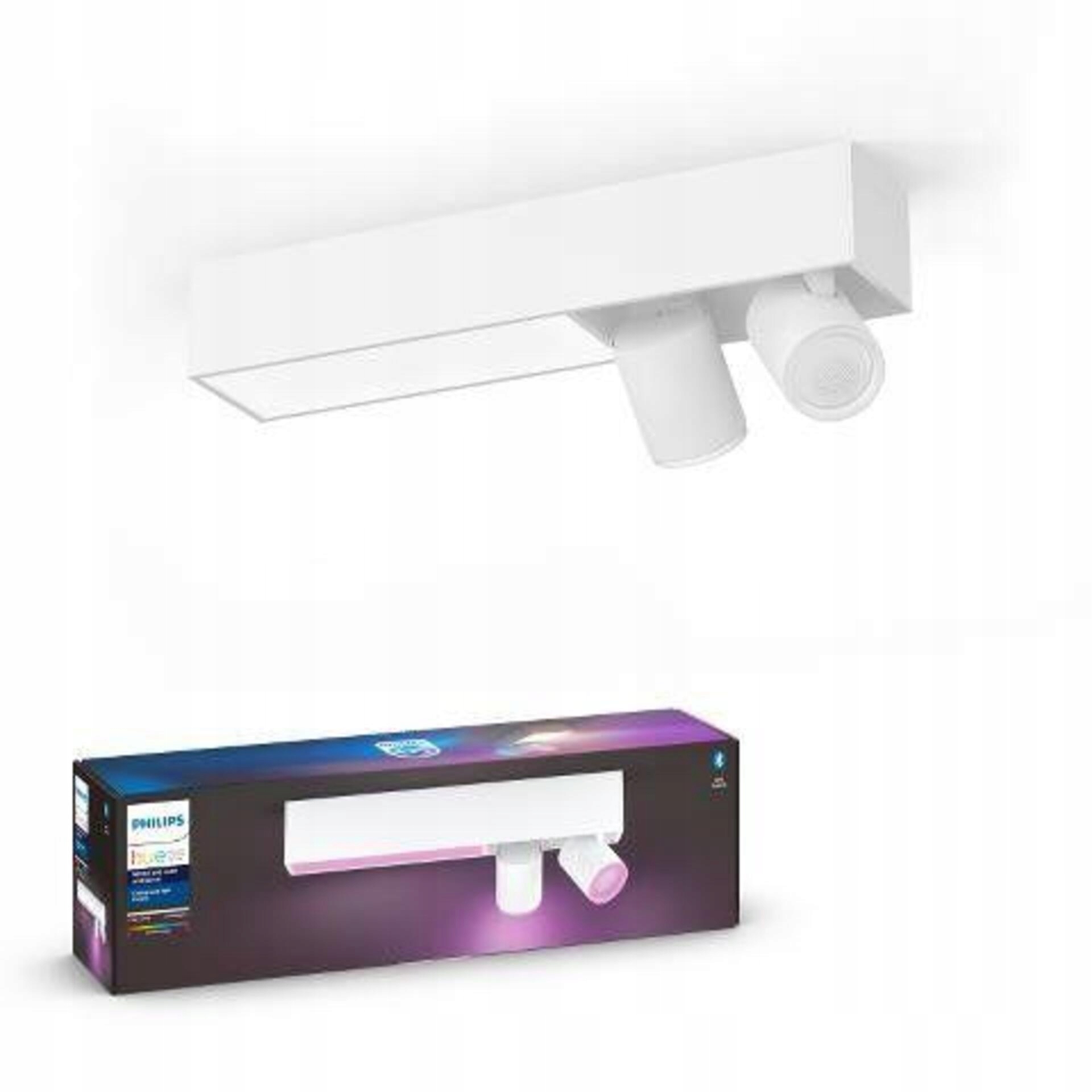 Philips Hue 50610/31/P7 Hue Waca Centris stropní Led svítidlo 1x11W+GU10 2x