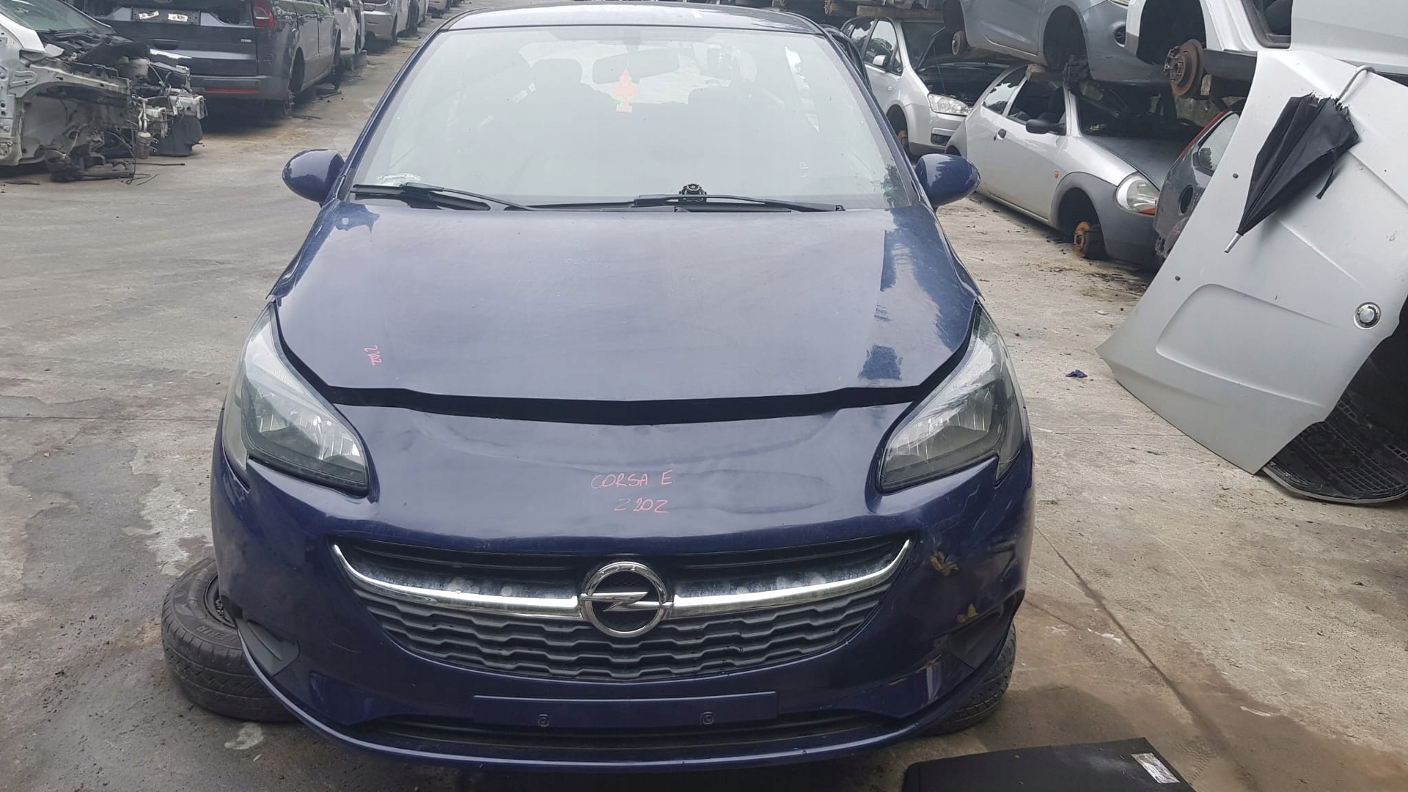 OPEL CORSA E Z20Z MASKA POKRYWA SILNIKA