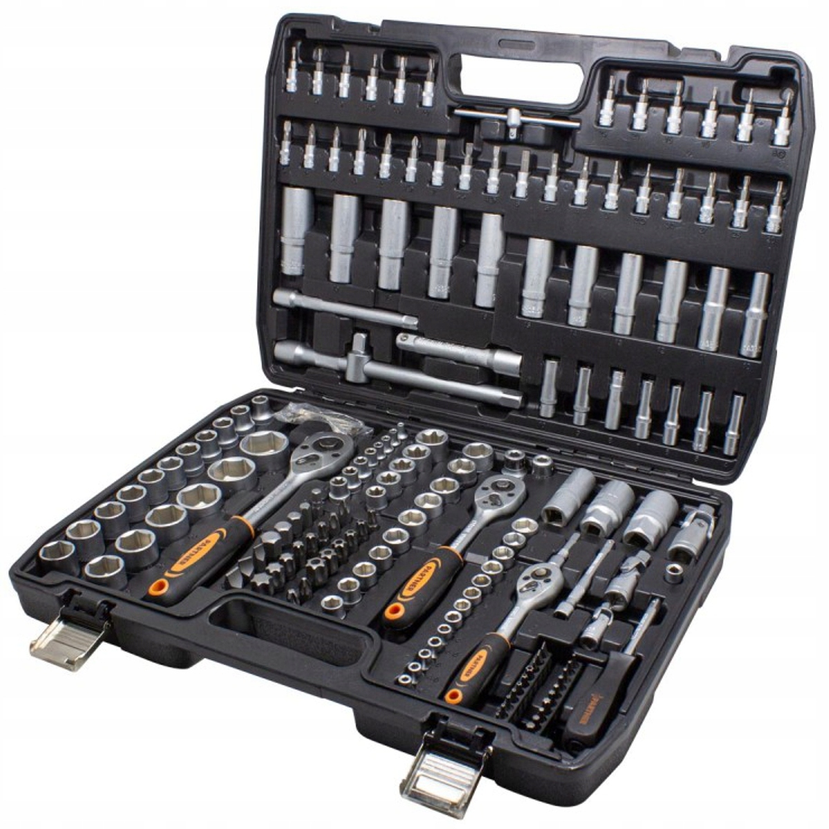 Zestaw kluczy nasadowych walizka narzędziowa 172 el.