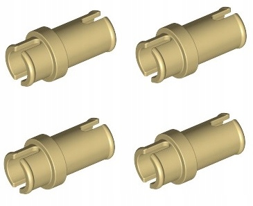 

Lego Technic Pin Beżowy/Tan (32002/6013938) 4 szt