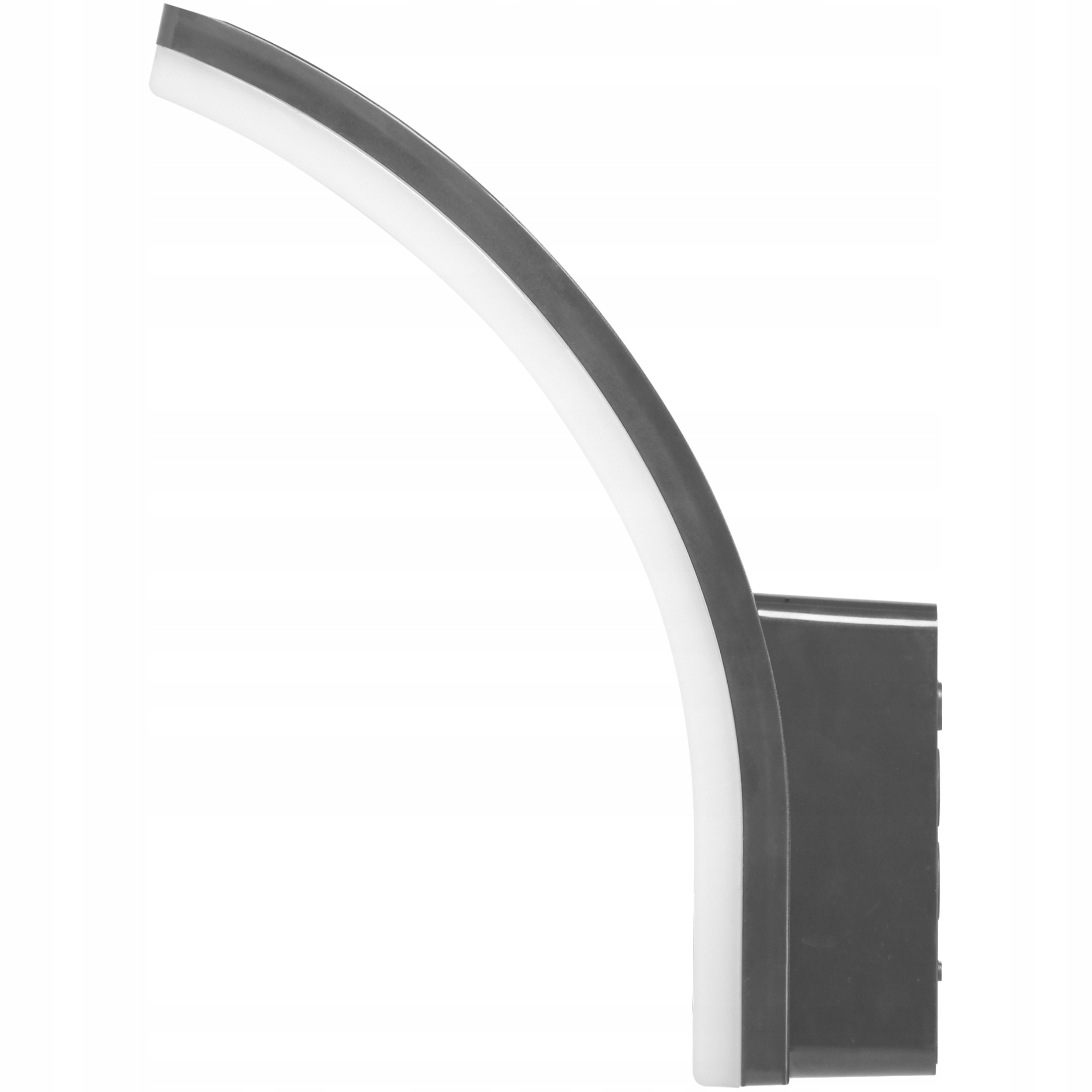 Kinkiet Lampa Ogrodowa Elewacyjna LED 1800 lm IP65 4000K SZARA FRENIT Moc 20 W