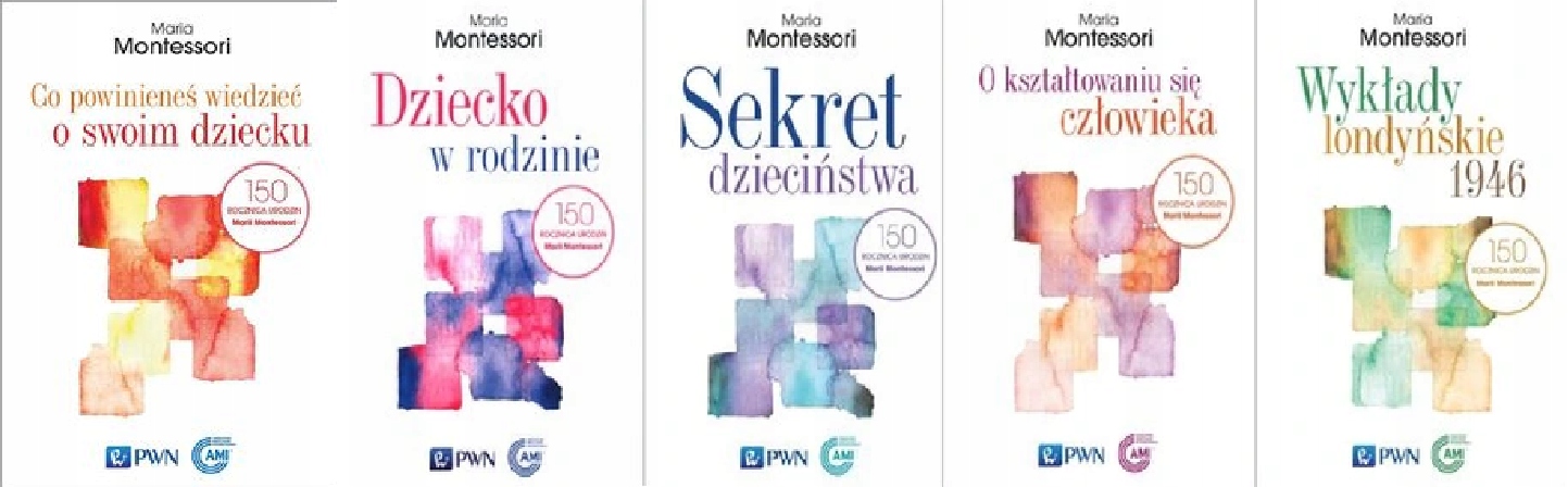 Dziecko w rodzinie Maria Montessori pakiet 5 ks.