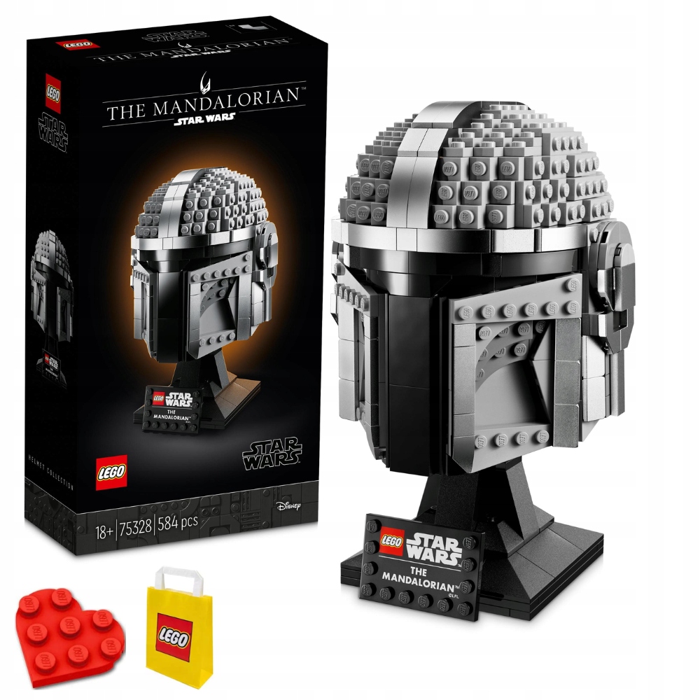 Lego Star Wars Mandalorianská přilba 75328
