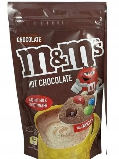 Levně 4x Horká čokoláda v prášku a rozpustná s dražé hot chocolate 140 g