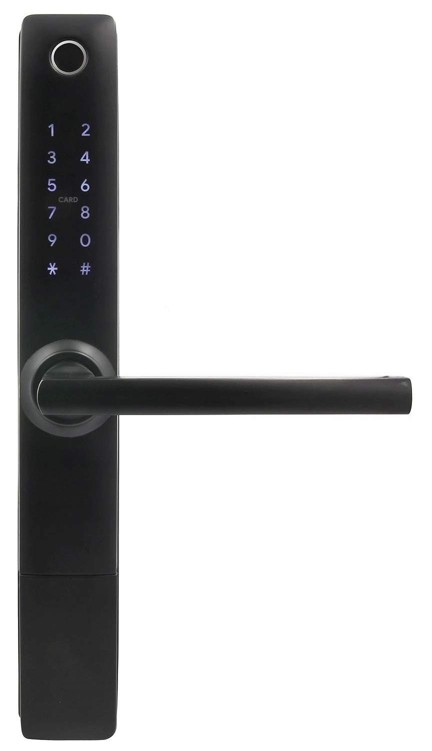 Kľučka s prístupovým ovládačom Eura ELH-20H4 čierna, šifrovač, čítačka Mif