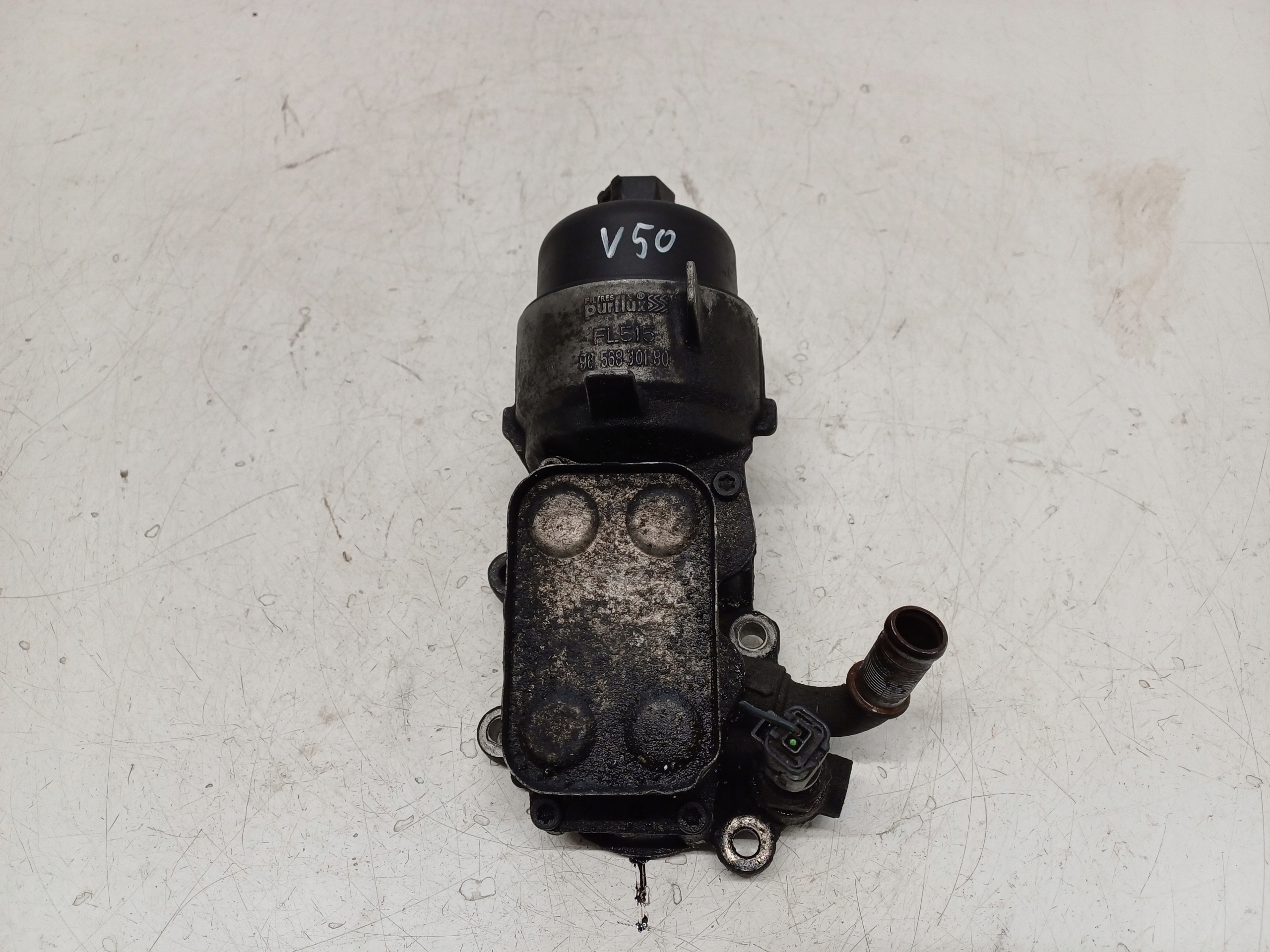 VOLVO V50 04-12 2.0D PODSTAWA FILTRA OLEJU 9656830180
