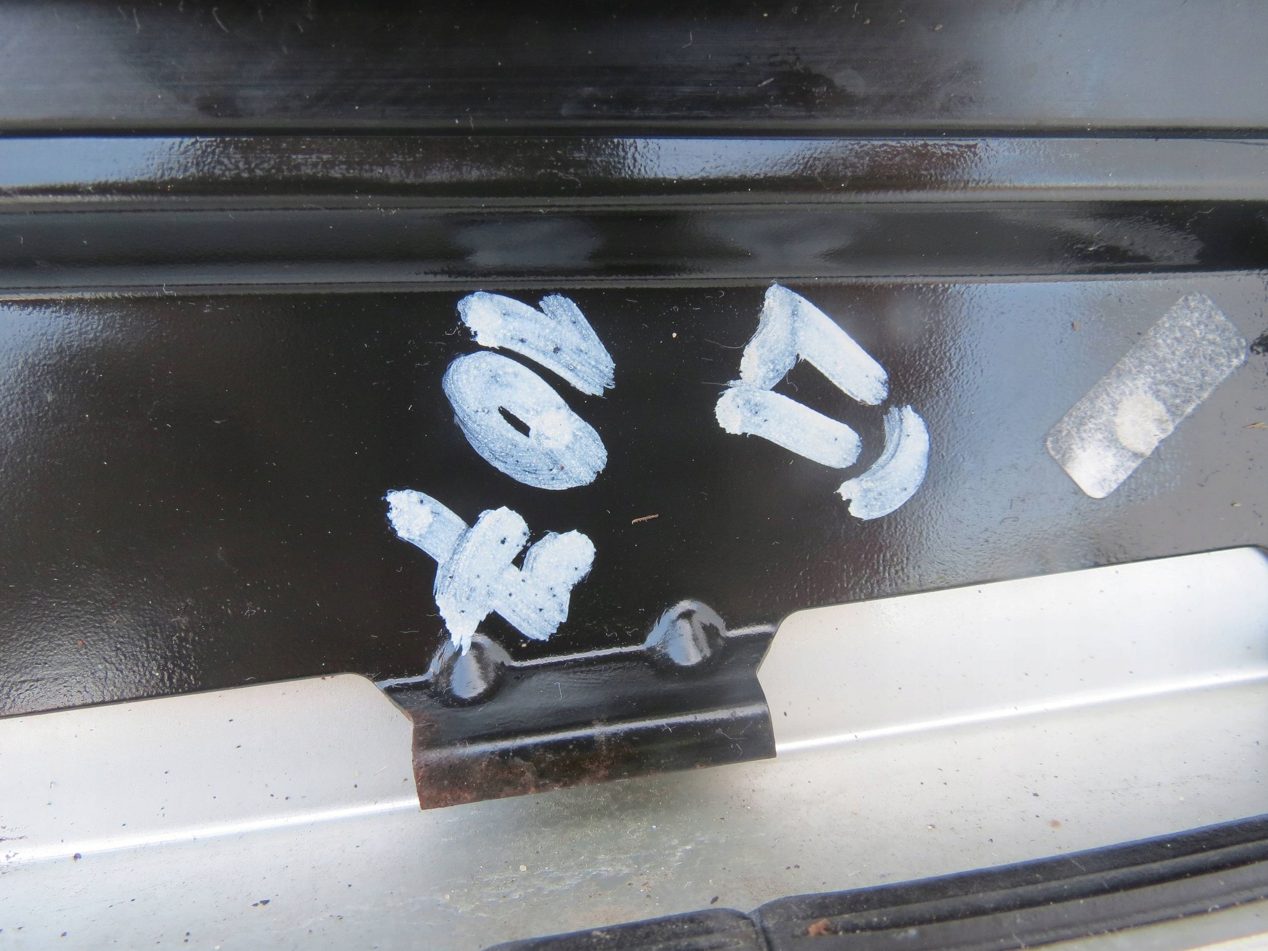 window bodywork left rear part PORSCHE CAYENNE 7L5845297