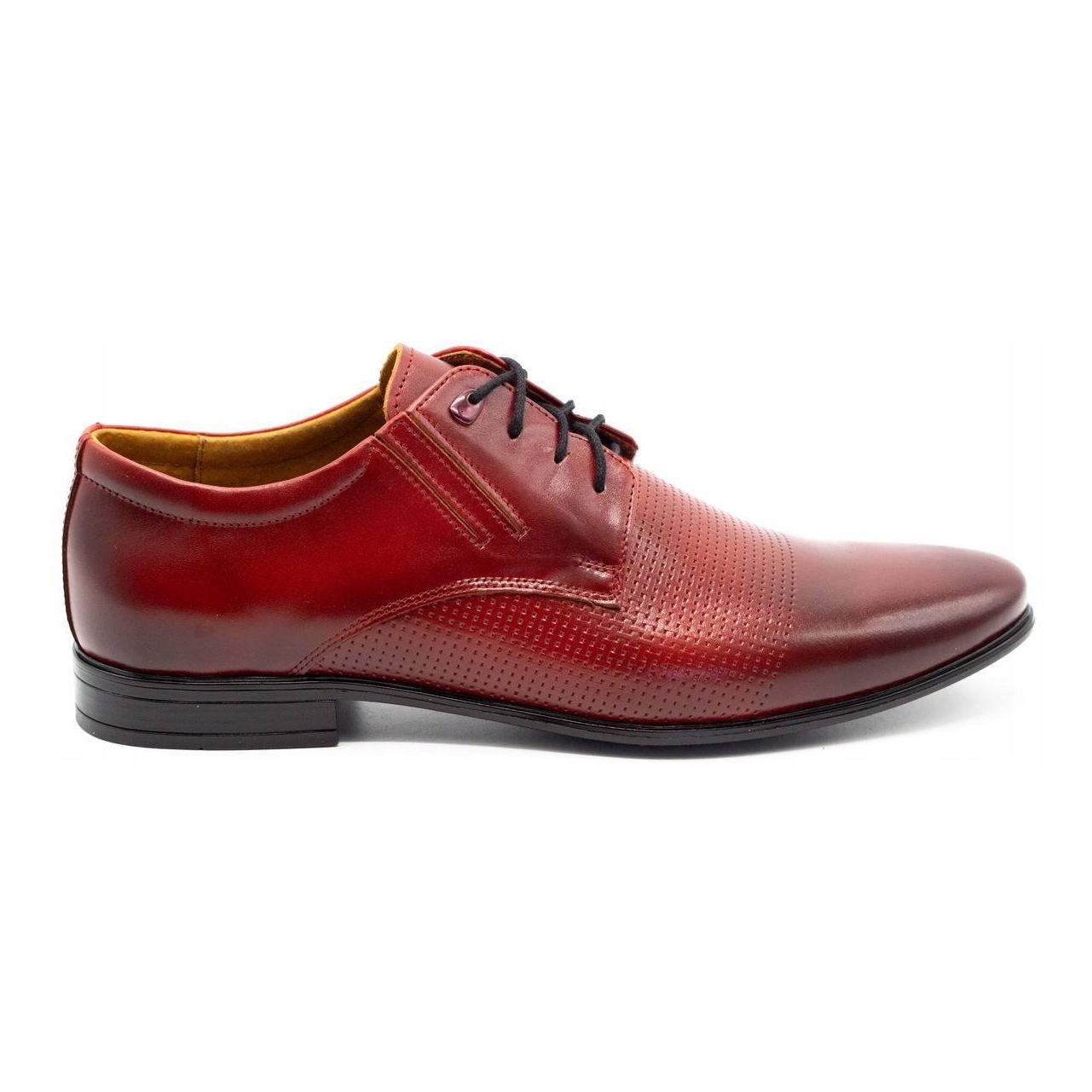 

Czerwone Skóra naturalna Buty Olivier r.43